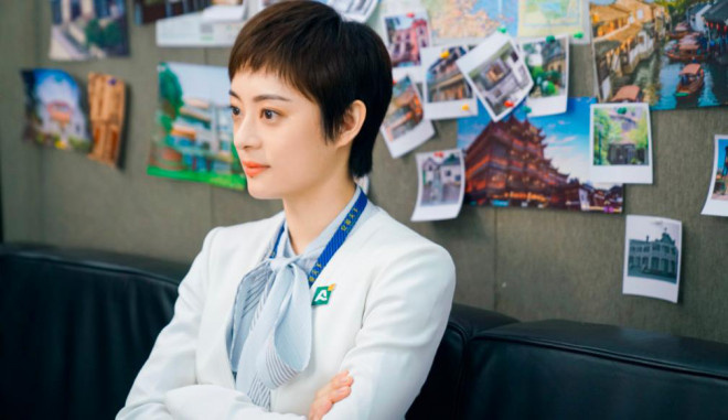 孙俪透露 长发女同学看到后叫“你变了”
